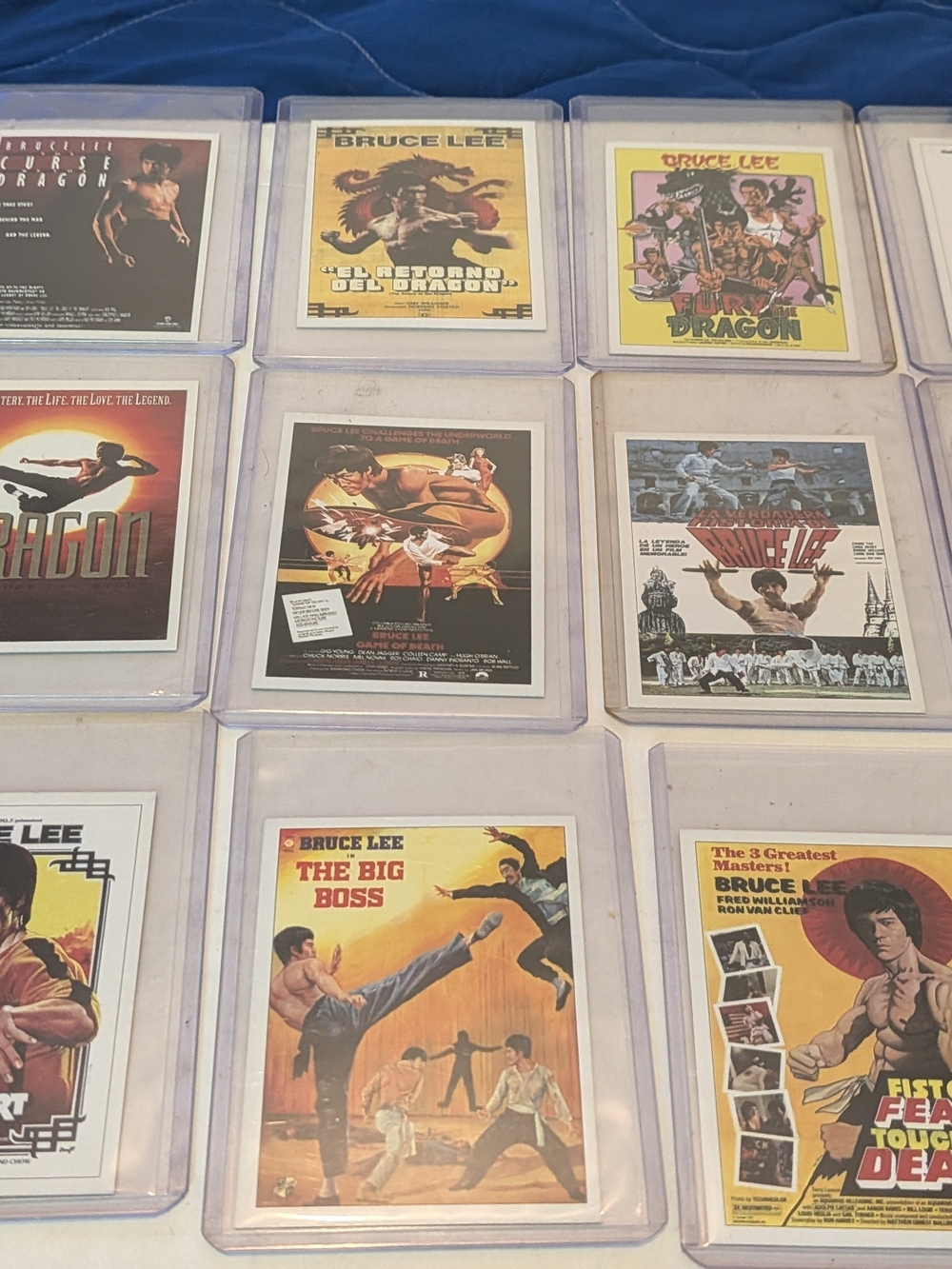 Bruce Lee Vintage Movie Card Set - 15